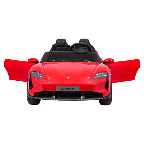 Autko dla dzieci Porsche Taycan Turbo S Czerwony BDM0988.CR